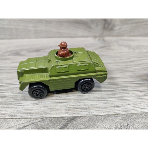 Vintage 1973 Lesney Matchbox Rolamatics No 28 & Gun Diecast Car Made in England - Picture 2 of 10